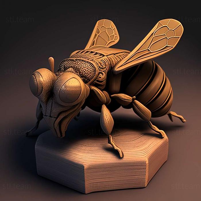 3D модель Colletes alocochila (STL)